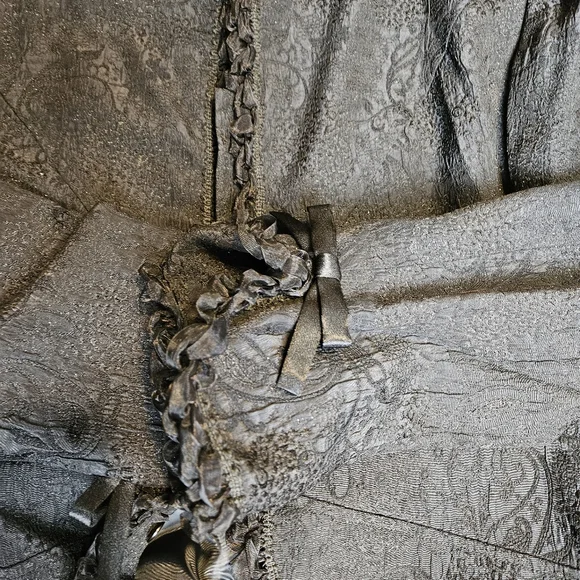 BERGAMO Women Black Elegant Jacket Size Large - Picture 9 of 13